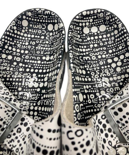 BIRKENSTOCK（ビルケンシュトック）BIRKENSTOCK (ビルケンシュトック) 10 CORSO COMO (ディエチ コルソコモ) ARIZONA サンダル ブラック×ホワイト サイズ:27cmの古着・服飾アイテム