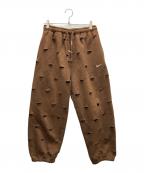 NIKE×jacquemusナイキ×ジャックムス）の古着「Ngr He Pants スウェットパンツ」｜ブラウン