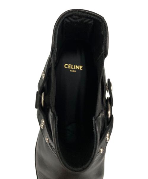 CELINE（セリーヌ）CELINE (セリーヌ) カマルグ バイカー チェルシーブーツ ブラック サイズ:40の古着・服飾アイテム