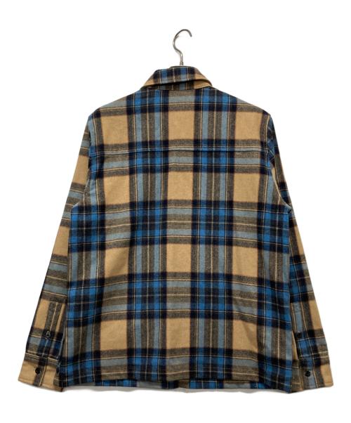 KITH（キス）KITH (キス) Check Plaid Ginza Voyage チェックシャツジャケット ブルー サイズ:Sの古着・服飾アイテム