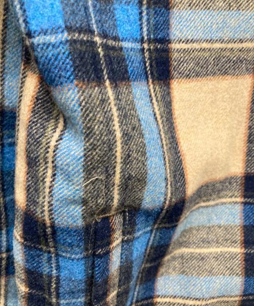 KITH（キス）KITH (キス) Check Plaid Ginza Voyage チェックシャツジャケット ブルー サイズ:Sの古着・服飾アイテム