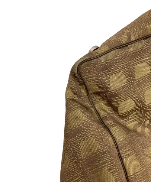 CHANEL（シャネル）CHANEL (シャネル) トラベルラインナイロントートバッグ グリーンの古着・服飾アイテム