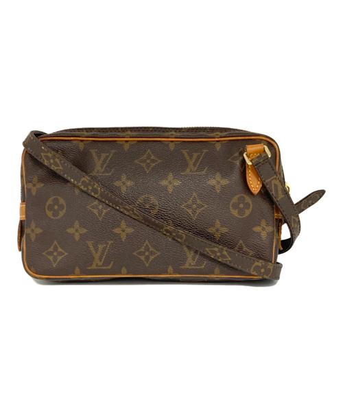 LOUIS VUITTON（ルイ ヴィトン）LOUIS VUITTON (ルイ ヴィトン) マルリーバンドリエール モノグラム ショルダーポーチ ブラウンの古着・服飾アイテム
