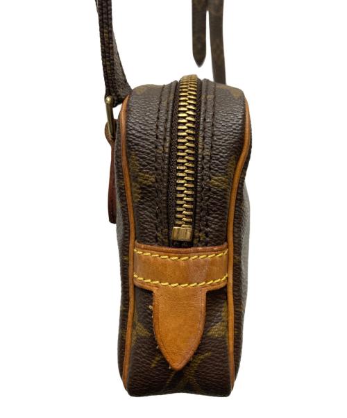 LOUIS VUITTON（ルイ ヴィトン）LOUIS VUITTON (ルイ ヴィトン) マルリーバンドリエール モノグラム ショルダーポーチ ブラウンの古着・服飾アイテム