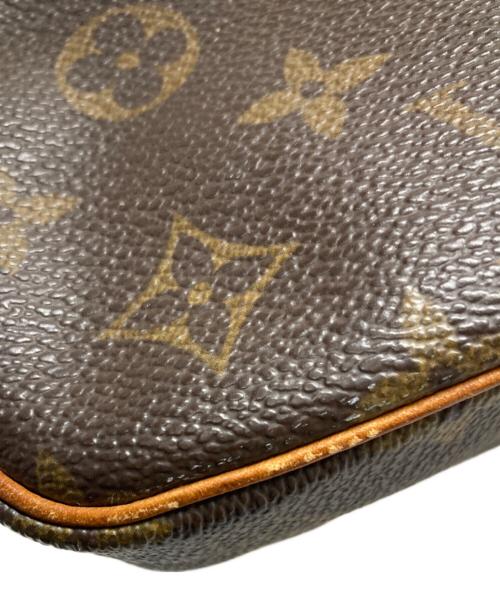 LOUIS VUITTON（ルイ ヴィトン）LOUIS VUITTON (ルイ ヴィトン) マルリーバンドリエール モノグラム ショルダーポーチ ブラウンの古着・服飾アイテム