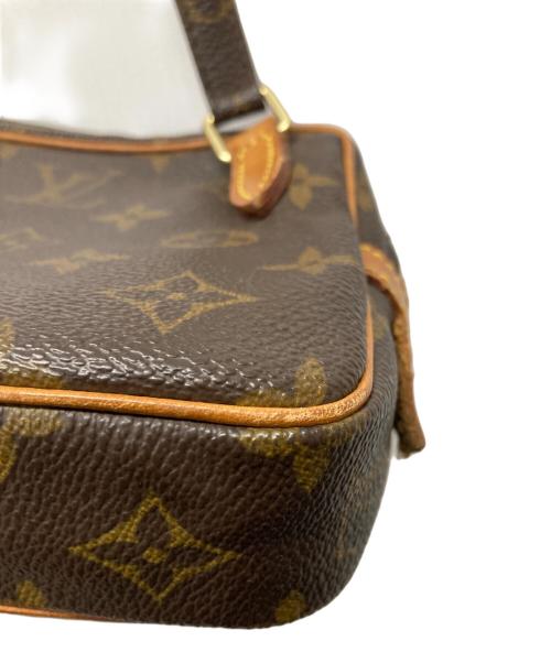 LOUIS VUITTON（ルイ ヴィトン）LOUIS VUITTON (ルイ ヴィトン) マルリーバンドリエール モノグラム ショルダーポーチ ブラウンの古着・服飾アイテム