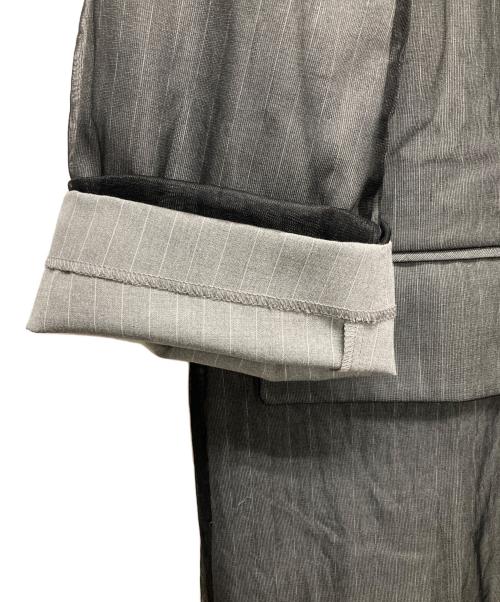 PRANK PROJECT（プランクプロジェクト）PRANK PROJECT (プランクプロジェクト) Tulle Layered Over Jacket グレー サイズ:FREEの古着・服飾アイテム