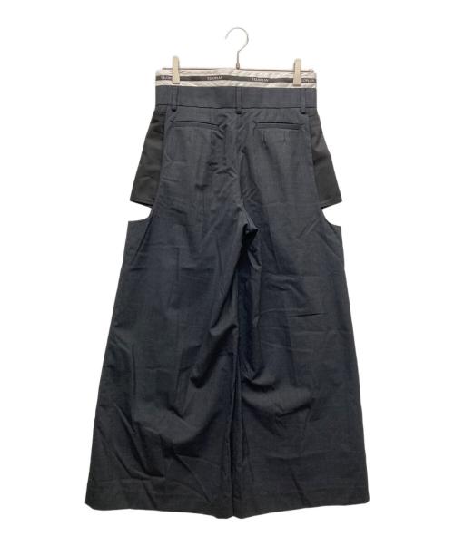 TELOPLAN（テーロプラン）TELOPLAN (テーロプラン) Haruki Trousers グレー サイズ:Mの古着・服飾アイテム