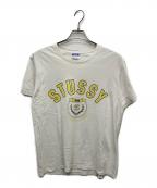 stussyステューシー）の古着「半袖カットソー」｜ホワイト