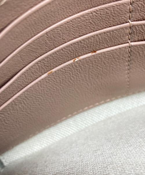 JIMMY CHOO（ジミーチュウ）JIMMY CHOO (ジミーチュウ) ELISE ショルダーウォレット シルバーの古着・服飾アイテム