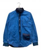 COMME des GARCONS JUNYA WATANABE MANコム デ ギャルソン ジュンヤ ワタナベ マン）の古着「ペイズリー柄リバーシブルカバーオール/WO-B003」｜インディゴ