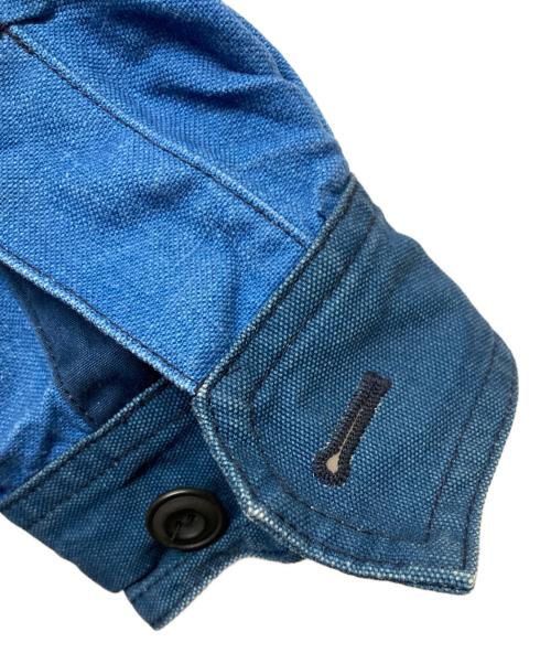 COMME des GARCONS JUNYA WATANABE MAN（コム デ ギャルソン ジュンヤ ワタナベ マン）COMME des GARCONS JUNYA WATANABE MAN (コム デ ギャルソン ジュンヤ ワタナベ マン) ペイズリー柄リバーシブルカバーオール/WO-B003 インディゴ サイズ:Sの古着・服飾アイテム