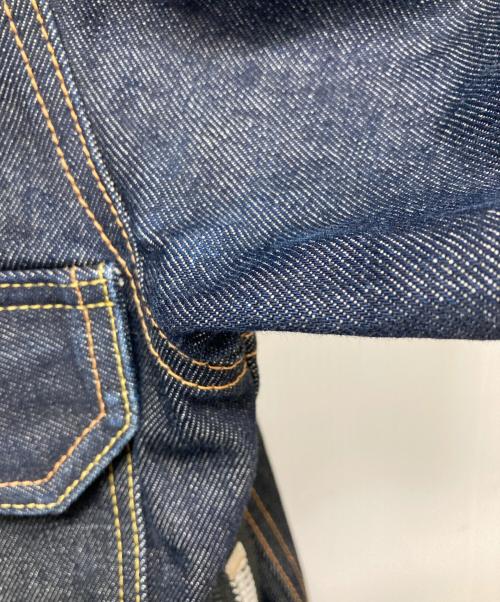 LEVI'S（リーバイス）LEVI'S (リーバイス) sacai (サカイ) 17AW 2ndタイプジップデニムジャケット インディゴ サイズ:Sの古着・服飾アイテム