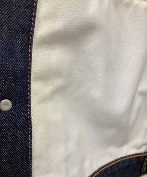LEVI'S（リーバイス）LEVI'S (リーバイス) sacai (サカイ) 17AW 2ndタイプジップデニムジャケット インディゴ サイズ:Sの古着・服飾アイテム