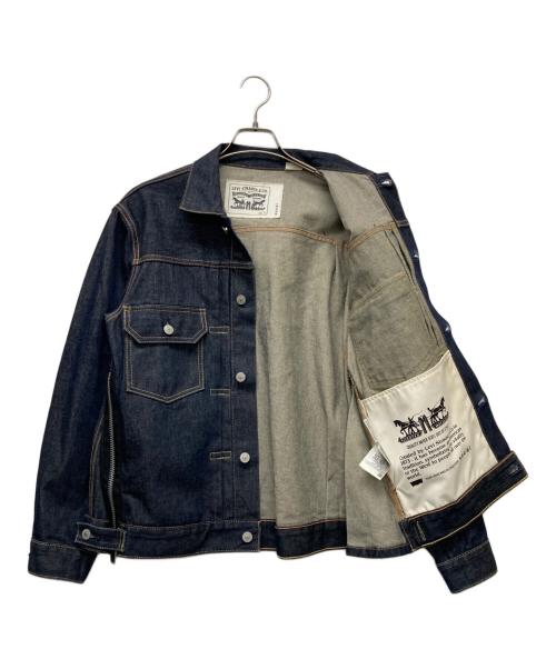 LEVI'S（リーバイス）LEVI'S (リーバイス) sacai (サカイ) 17AW 2ndタイプジップデニムジャケット インディゴ サイズ:Sの古着・服飾アイテム