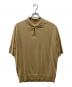 AURALEE（オーラリー）の古着「SUPER HIGH GAUGE COTTON KNIT POLO」｜ベージュ