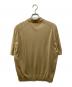 AURALEE (オーラリー) SUPER HIGH GAUGE COTTON KNIT POLO ベージュ サイズ:L：8000円