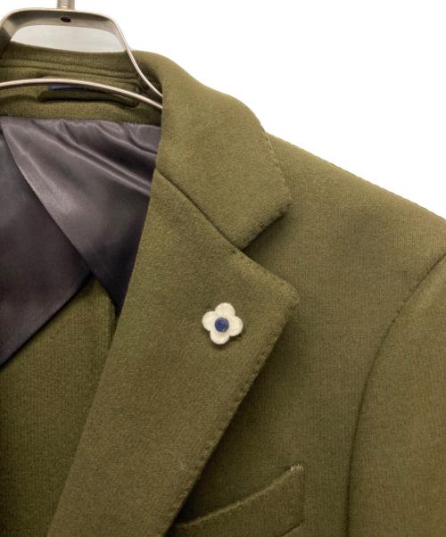 LARDINI（ラルディーニ）LARDINI (ラルディーニ) チェスターコート カーキ サイズ:48の古着・服飾アイテム