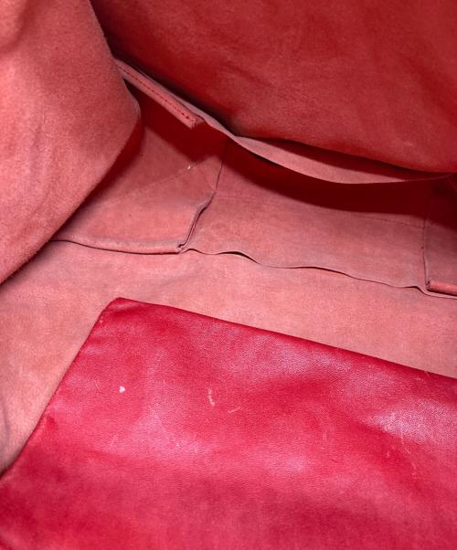 CELINE（セリーヌ）CELINE (セリーヌ) トートバッグ レッドの古着・服飾アイテム