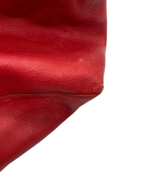 CELINE（セリーヌ）CELINE (セリーヌ) トートバッグ レッドの古着・服飾アイテム