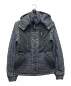 ETROエトロ）の古着「シルク混中綿ジャケット」｜ネイビー