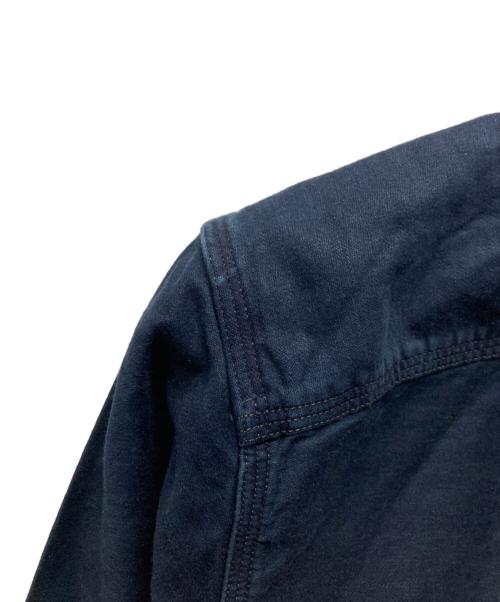 RRL（ダブルアールエル）RRL (ダブルアールエル) コットン リネン サティーン シャツ インディゴ サイズ:Mの古着・服飾アイテム