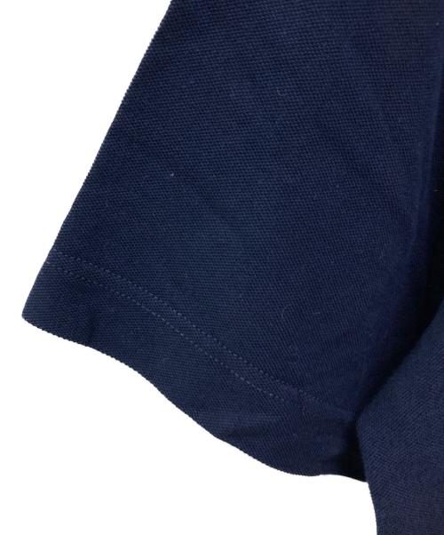 HERMES（エルメス）HERMES (エルメス) H刺繍コットンTシャツ ネイビー サイズ:ＸＬの古着・服飾アイテム