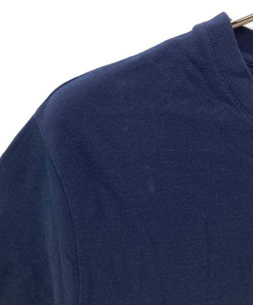 HERMES（エルメス）HERMES (エルメス) H刺繍コットンTシャツ ネイビー サイズ:ＸＬの古着・服飾アイテム