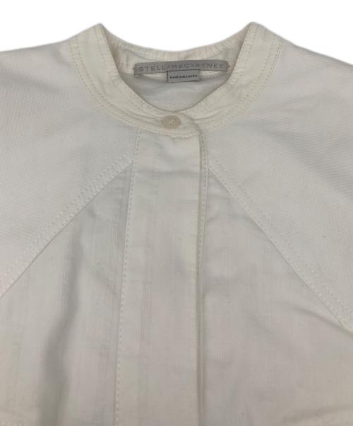 STELLA McCARTNEY（ステラマッカートニー）STELLA McCARTNEY (ステラマッカートニー) ジャガードミニワンピース ホワイト サイズ:36の古着・服飾アイテム