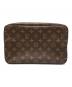 LOUIS VUITTON（ルイ ヴィトン）の古着「コスメポーチ」｜ブラウン