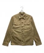 RRL×Ron Hermanダブルアールエル×ロンハーマン）の古着「別注ワークシャツ」｜ベージュ