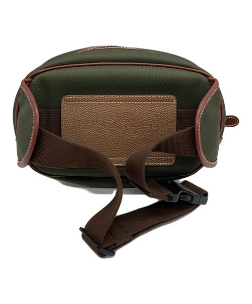 HUNTING WORLD（ハンティングワールド）HUNTING WORLD (ハンティングワールド) キャンバスウエストバッグ オリーブの古着・服飾アイテム