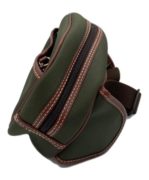 HUNTING WORLD（ハンティングワールド）HUNTING WORLD (ハンティングワールド) キャンバスウエストバッグ オリーブの古着・服飾アイテム