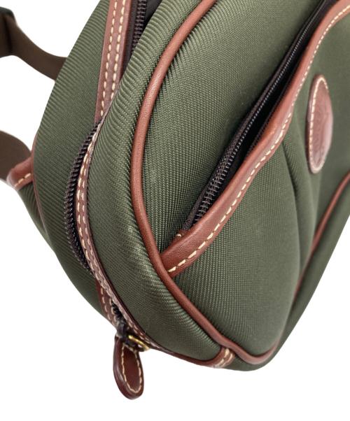 HUNTING WORLD（ハンティングワールド）HUNTING WORLD (ハンティングワールド) キャンバスウエストバッグ オリーブの古着・服飾アイテム