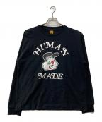 HUMAN MADEヒューマンメイド）の古着「GDC WHITE DAY L/S」｜ブラック