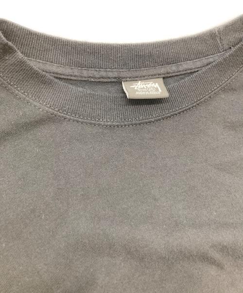 stussy（ステューシー）stussy (ステューシー) UNION (ユニオン) コラボプリントカットソー ブラック サイズ:Mの古着・服飾アイテム
