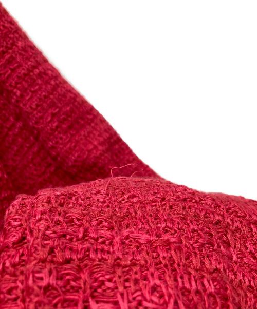 THE SHINZONE（ザ シンゾーン）THE SHINZONE (ザ シンゾーン) TWEED KNIT CD レッド サイズ:F0の古着・服飾アイテム