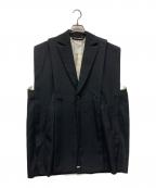 Ujohウジョー）の古着「スラットベスト」｜ブラック