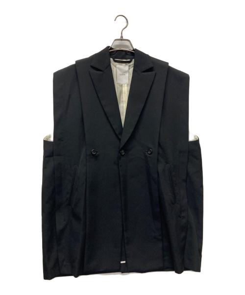 Ujoh（ウジョー）UJOH (ウジョー) スラットベスト ブラック サイズ:2の古着・服飾アイテム