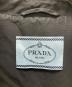 中古・古着 PRADA (プラダ) トレンチコート ブラック サイズ:40：20000円