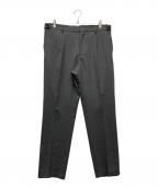 BERWICHベルウィッチ）の古着「BERTOベルト テクノウール1プリーツバックシャーリングテーパードパンツ」｜グレー