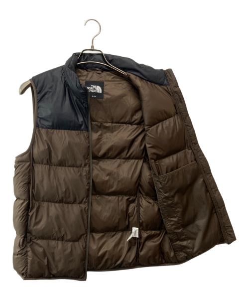 THE NORTH FACE（ザ ノース フェイス）THE NORTH FACE (ザ ノース フェイス) NUPTSE ECOLOFT VEST/NV3NN60 ブラウン サイズ:M/95の古着・服飾アイテム
