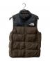 THE NORTH FACE（ザ ノース フェイス）の古着「NUPTSE ECOLOFT VEST/NV3NN60」｜ブラウン