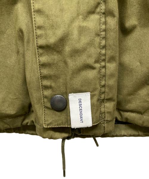 DESCENDANT（ディセンダント）DESCENDANT (ディセンダント) GAME SOUTIEN COLLAR COAT グリーン サイズ:1の古着・服飾アイテム