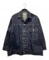 beautiful people（ビューティフルピープル）の古着「セルヴィッチデニムビッグブルゾン」｜インディゴ