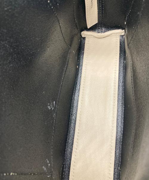 BALENCIAGA（バレンシアガ）BALENCIAGA (バレンシアガ) ネイビーカバストートバッグS ベージュの古着・服飾アイテム