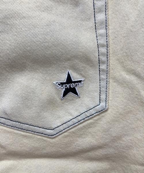 SUPREME（シュプリーム）Supreme (シュプリーム) 25SS Regular Jean Bleached ベージュ サイズ:34の古着・服飾アイテム