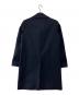 MACKINTOSH PHILOSOPHY (マッキントッシュ フィロソフィー) ショートビーバー ステンカラー コート ネイビー サイズ:36：23000円