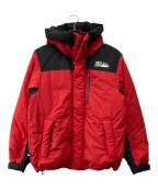 FIRST DOWNファーストダウン）の古着「MAURI ダウン フード パーカー」｜レッド