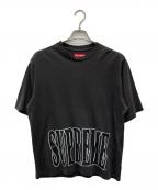 SUPREMEシュプリーム）の古着「Cracked back arc s/s」｜グレー